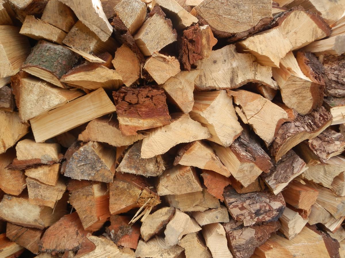 kusové dřevo na topení